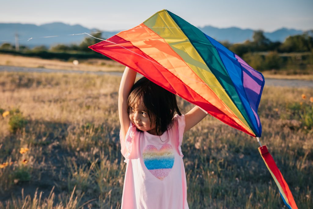 kids with kites