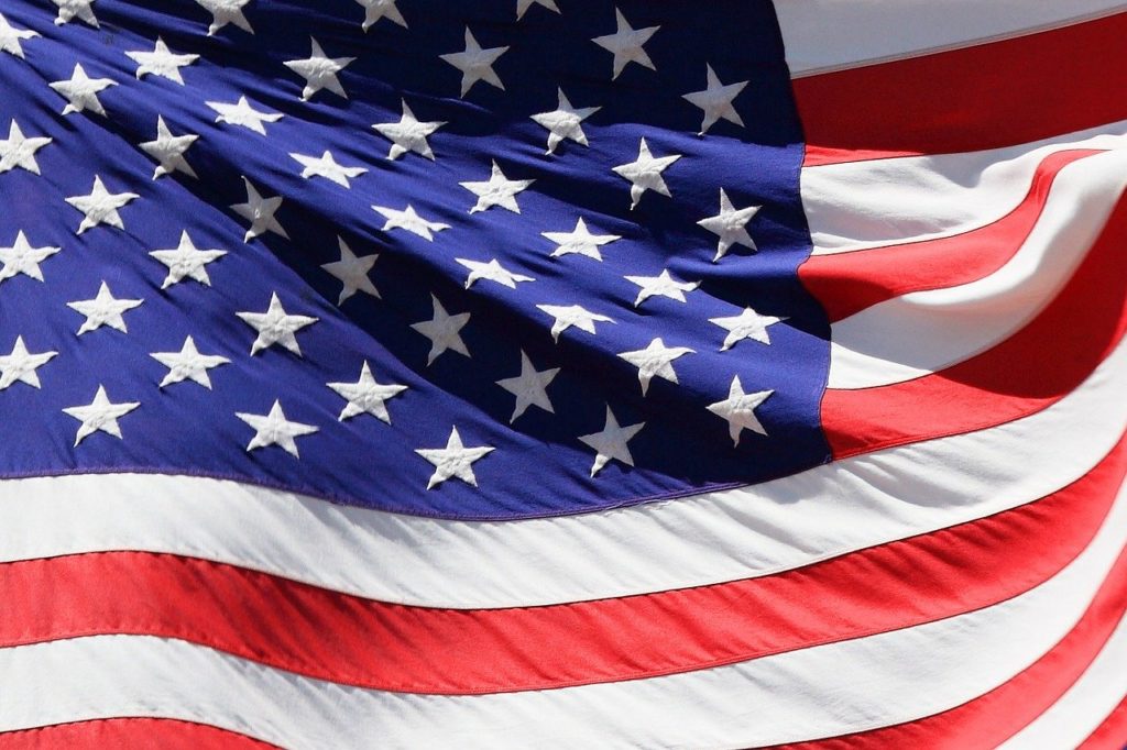 American flag for curriculum blog