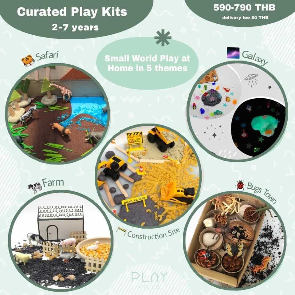 Playville Curated play Kit Activity Blox