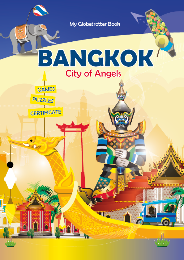 Kids book Bangkok of the city