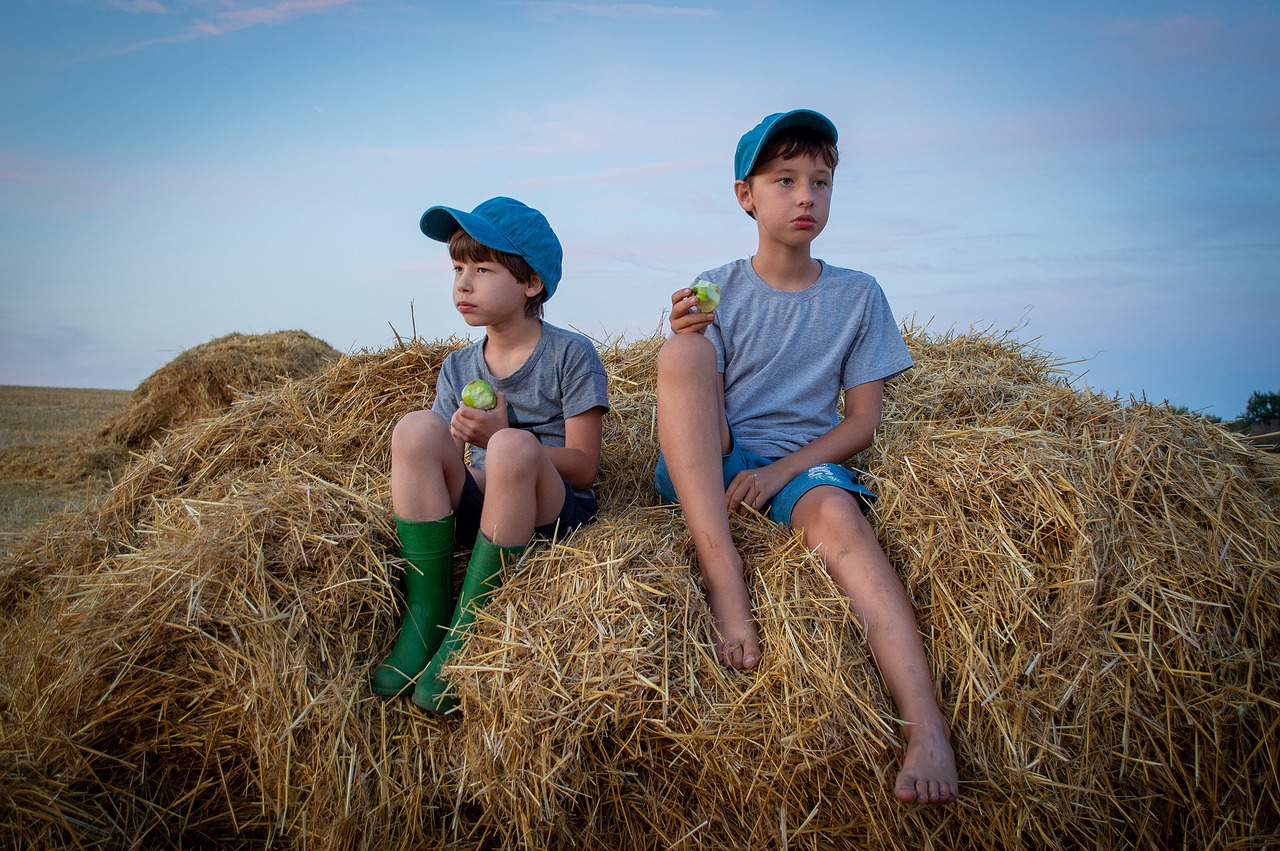 Kids in nature