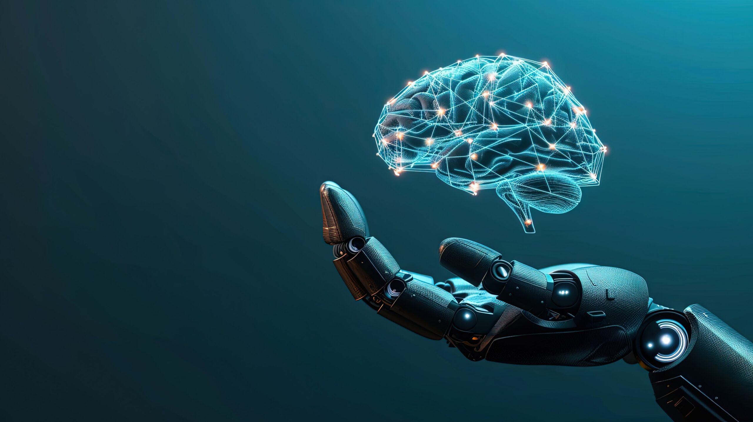 Image of an ai robot generating an idea
