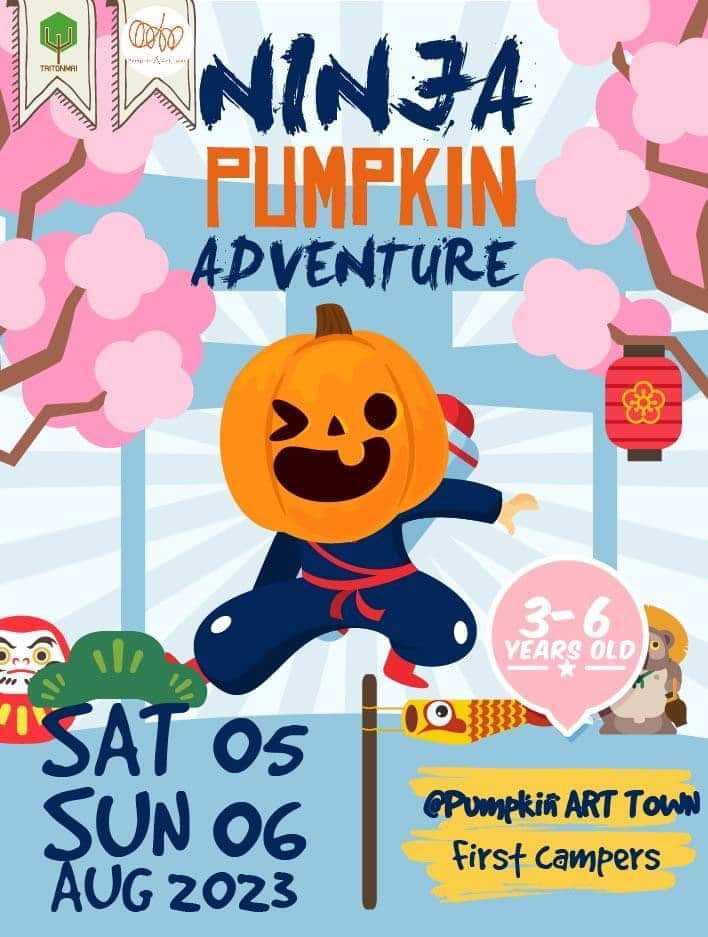 Pumpkin Art Town - Ninja Pumpkin Adventure