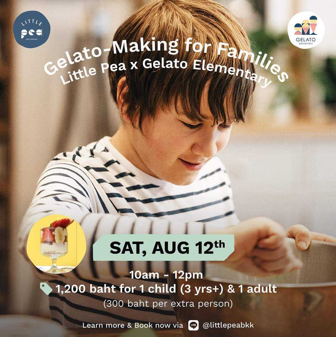 Little Pea Kids Commons - Gelato Making For Families