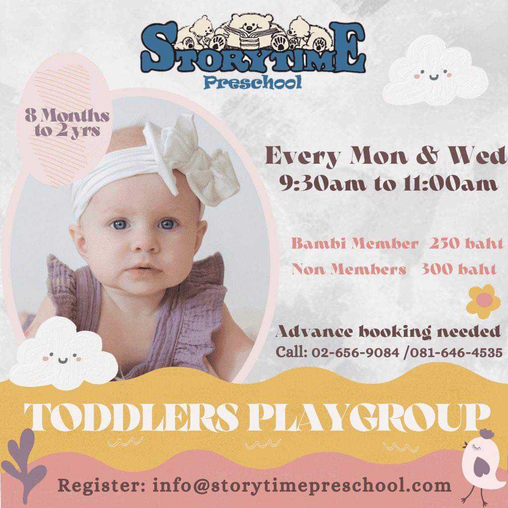 Storytime Preschool - Toddlers Playgroup