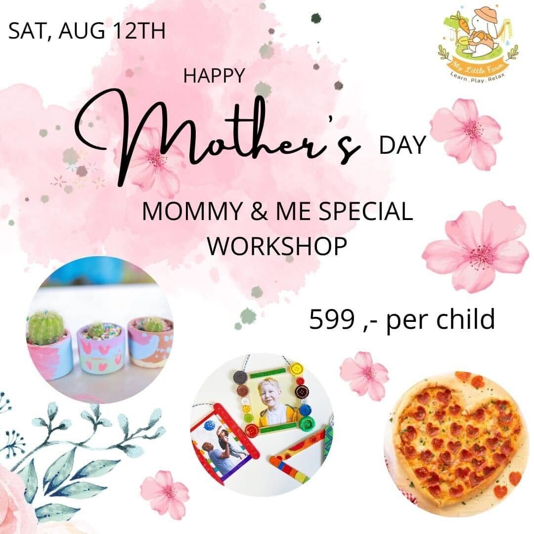 My Little Farm - Kids Cafe - Mommy and Me Special Workshop