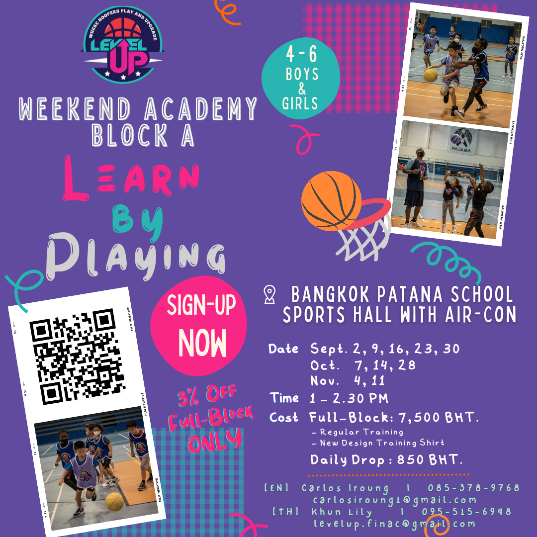 Level Up Basketball - Weekend Academy Block A