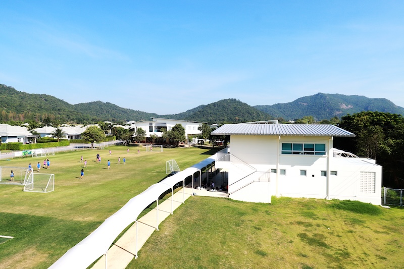 football field zone at Hau Hin Intentional School