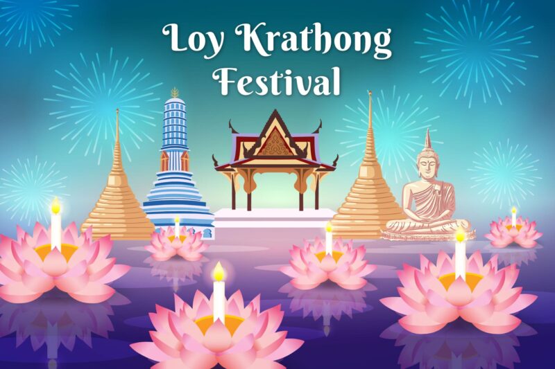 Loy Krathong Festival FreePik
