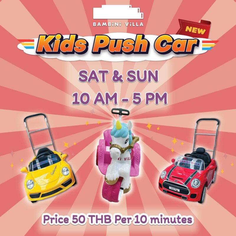 Bambini Villa – Kids Push Car