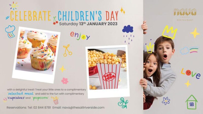 NAVA Restaurant - Celebrate Children's Day