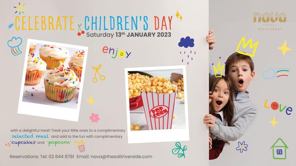 NAVA Restaurant - Celebrate Children's Day