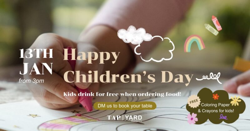 TAP YARD - Happy Children's Day