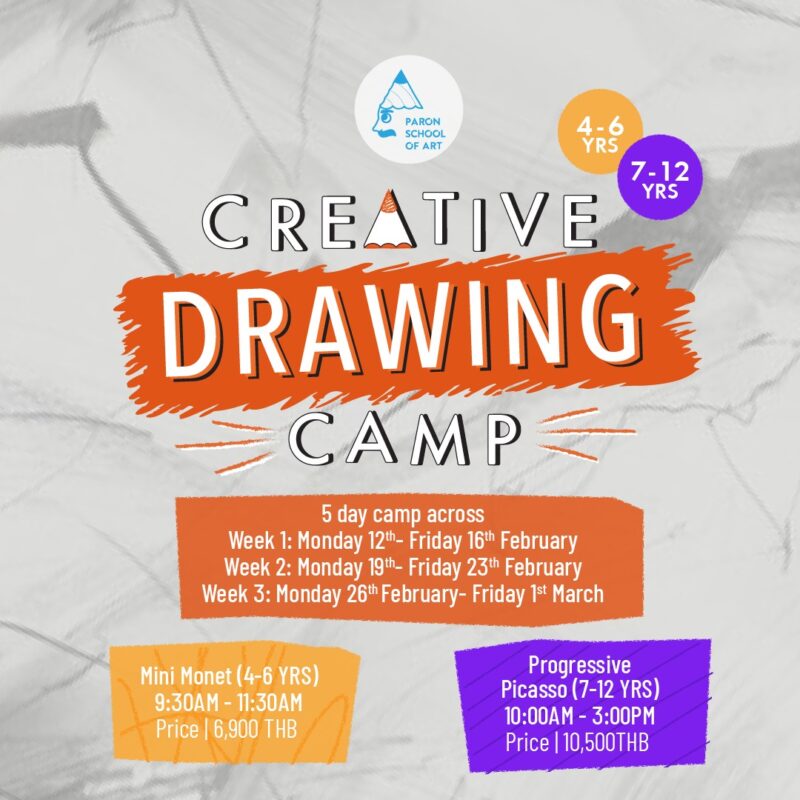 Paron School of Art – Creative Drawing Camp