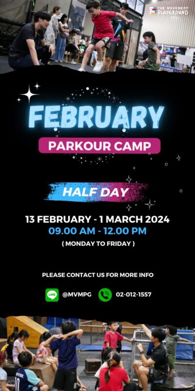 The Movement Playground – Parkour February Camp