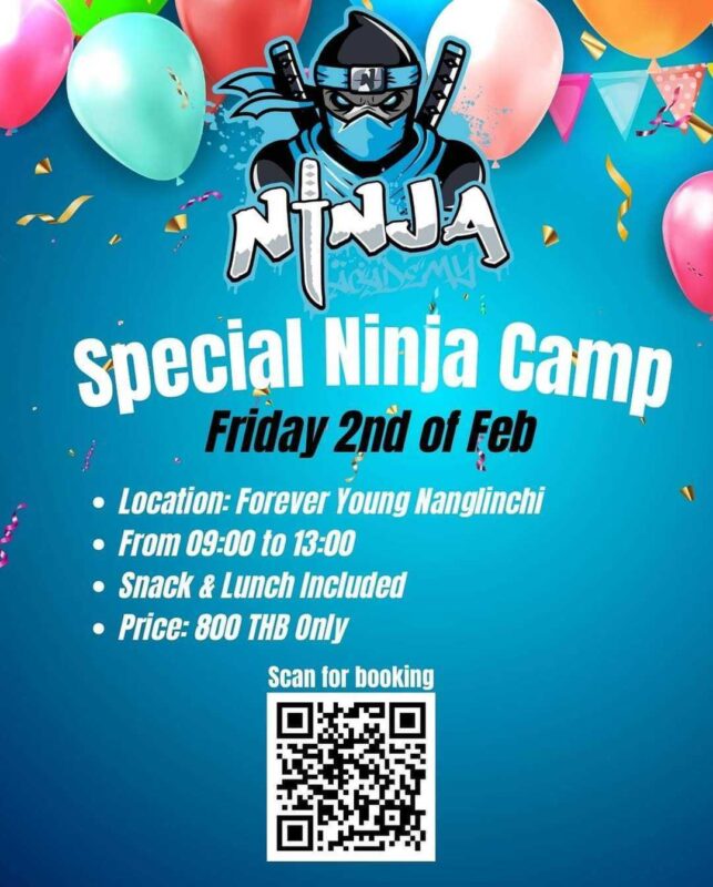 Ninja Academy Thailand - Special Ninja Camp
