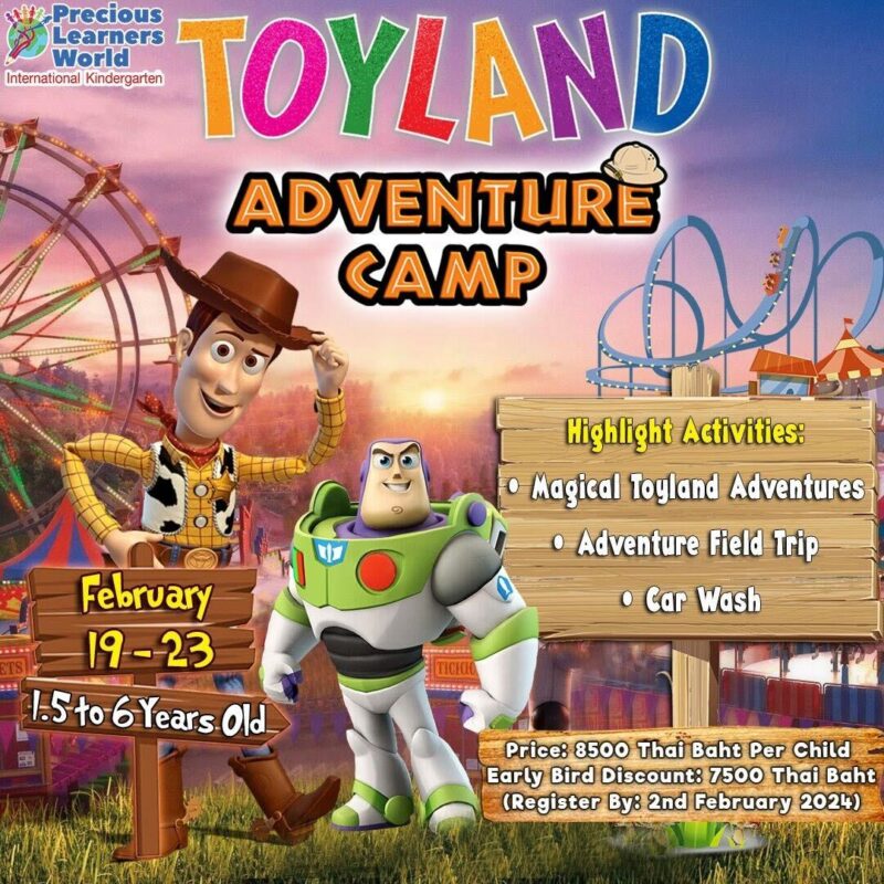 Precious Learners World – Toyland Adventure Camp