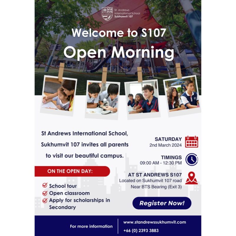St. Andrews International School, Sukhumvit 107 - Open Morning