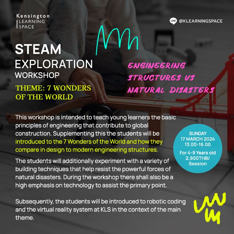Kensington Learning Space – Steam Exploration Workshop