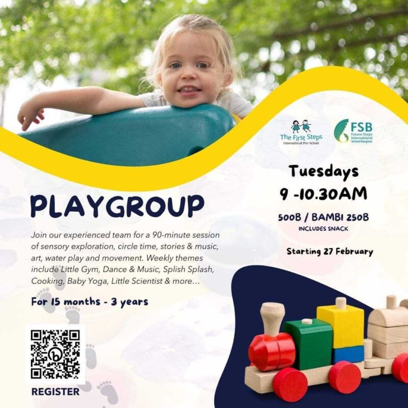 The First & Future Steps International School Bangkok - Playgroup