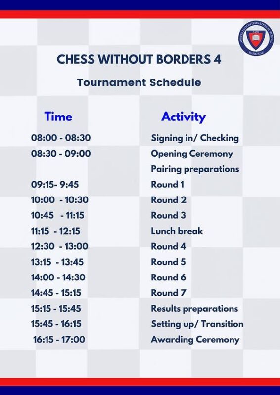 Australian International School Bangkok - Chess Without Borders 4 Tournament 2024