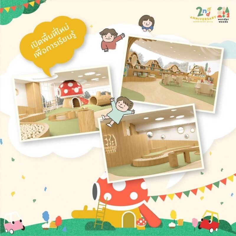 Wonder Woods Co learning space & Kids Cafe – 2nd Anniversary