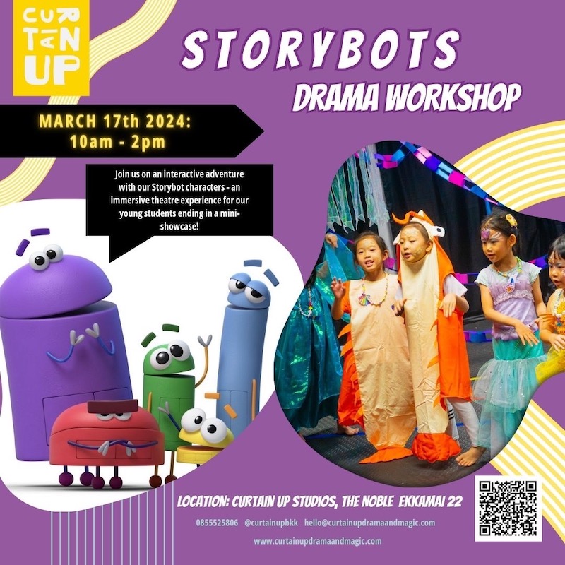 Curtain Up Bkk Storybots Performance Workshop