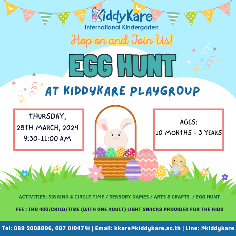 KiddyKare Playgroup Egg Hunt
