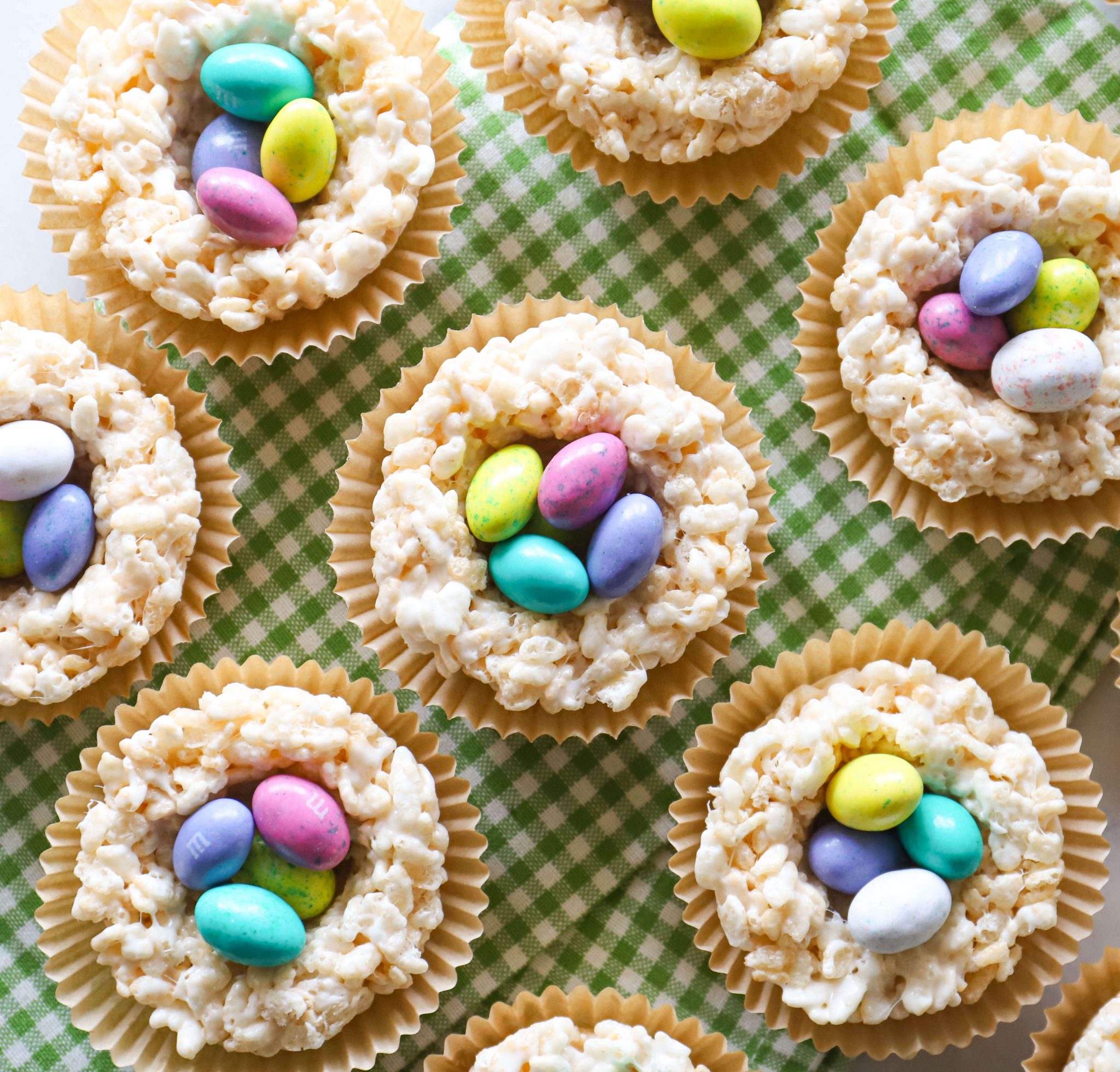 Rice Krispie Nests