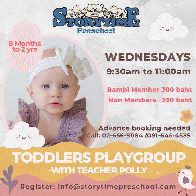 Storytime Preschool Toddlers Playgroup