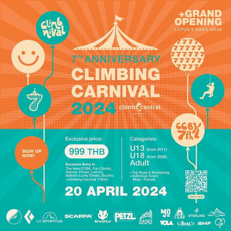 Climb Central Bangkok - Climbing Carnival 2024