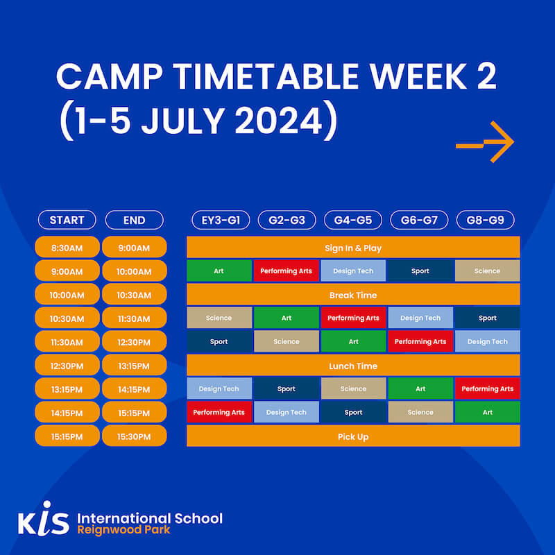 KIS International School Reignwood Park Summer Camp 2