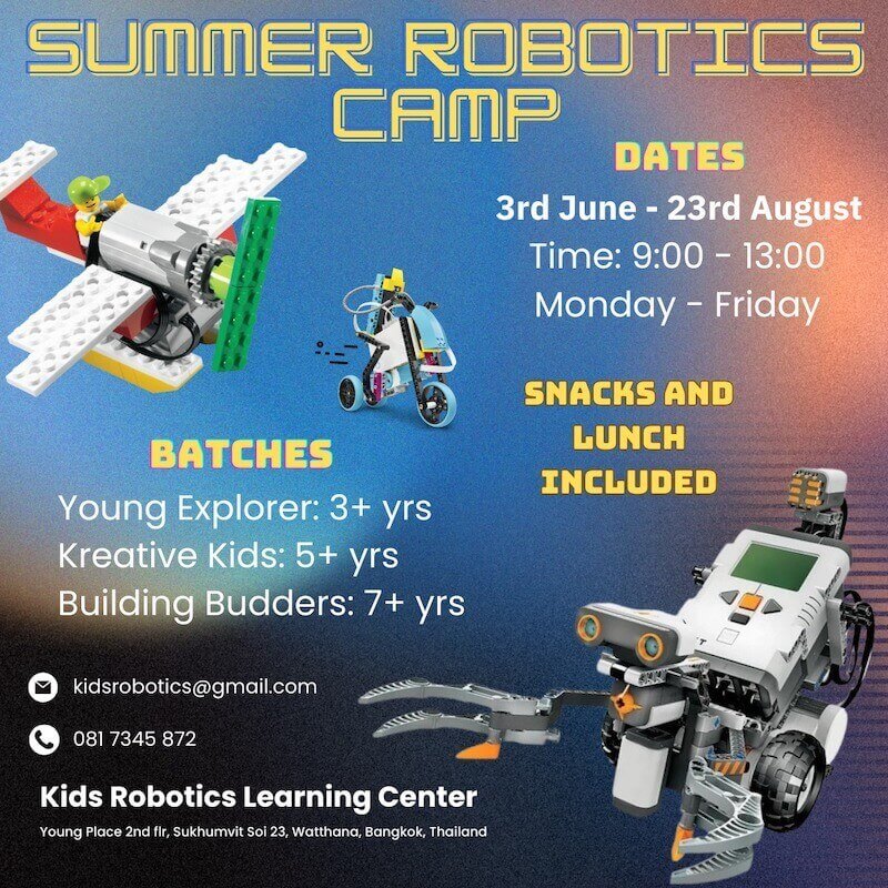 Kids Robotics Learning Center - Summer Robotics Camp