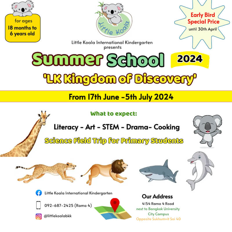 Little Koala International Kindergarten - Summer School 2024