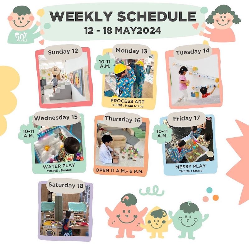 Playville – Weekly Playgroup (12 – 18 May)