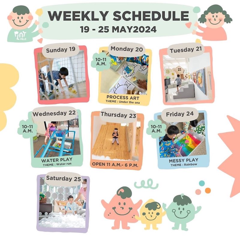 Playville – Weekly Playgroup (19 – 25 May)