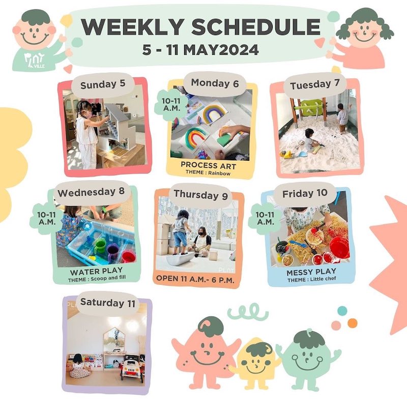 Playville – Weekly Playgroup (5 – 11 May)
