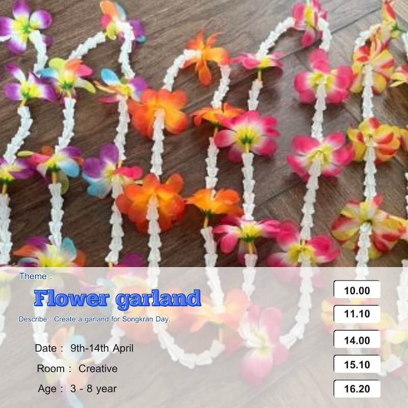Pollock Thailand - Sand Castles and Flower Garland 2