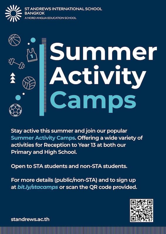 St Andrews International School Bangkok - Summer Activity Camp