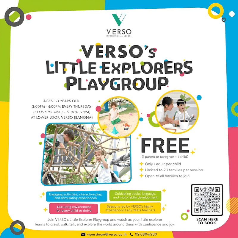 VERSO International School - Little Explorers Playgroup