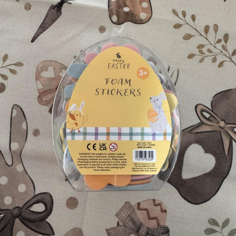 Foam sticker easter 1