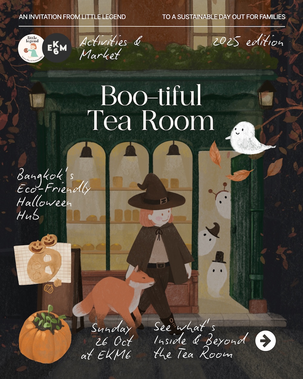 Little Legend x EKM6 Bangkok’s Eco-Friendly Halloween Hub