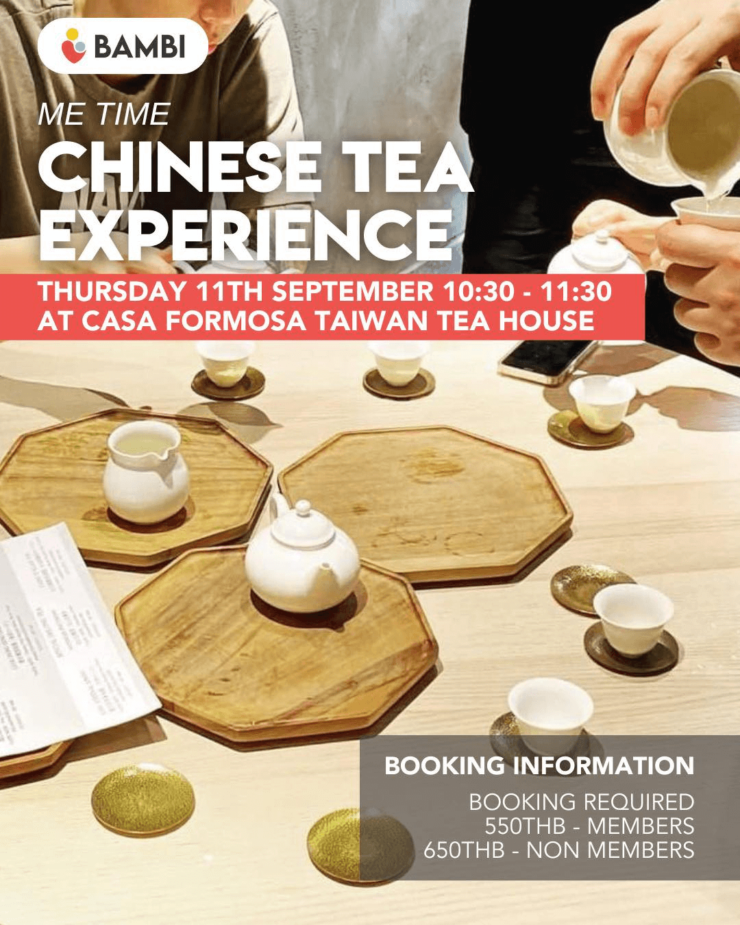 BamBi Me-Time Chinese Tea Experience