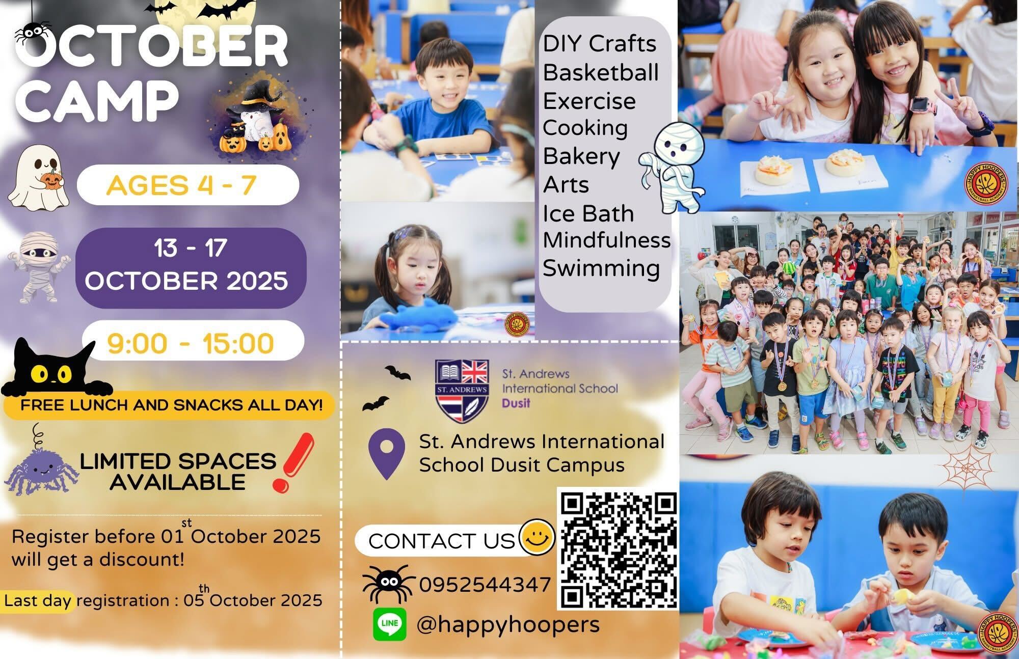 St. Andrews Dusit Campus October Camp