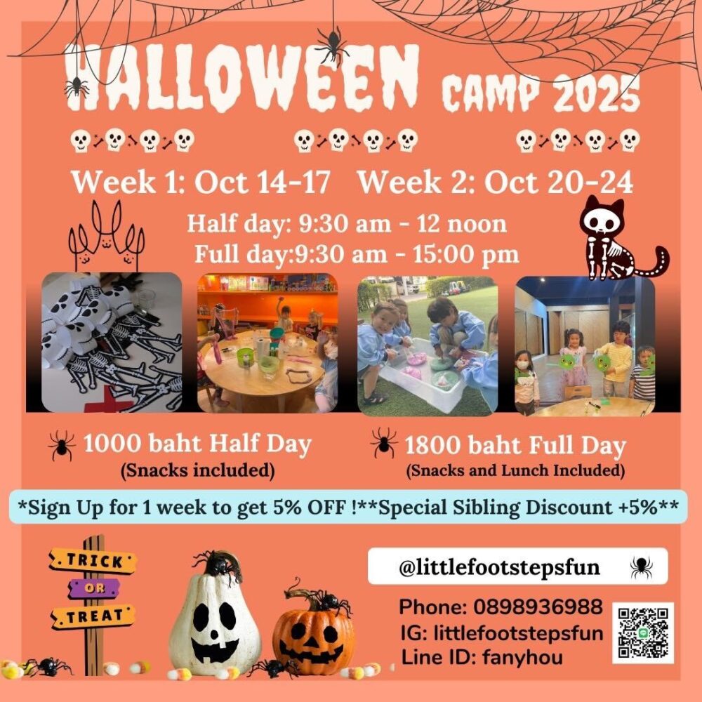 Little Footsteps – Halloween Camp