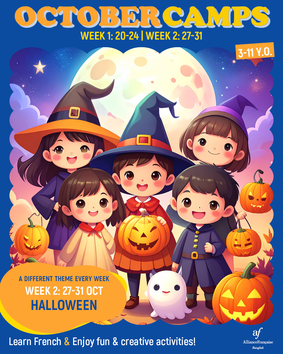 Alliance Francaise OCTOBER CAMP