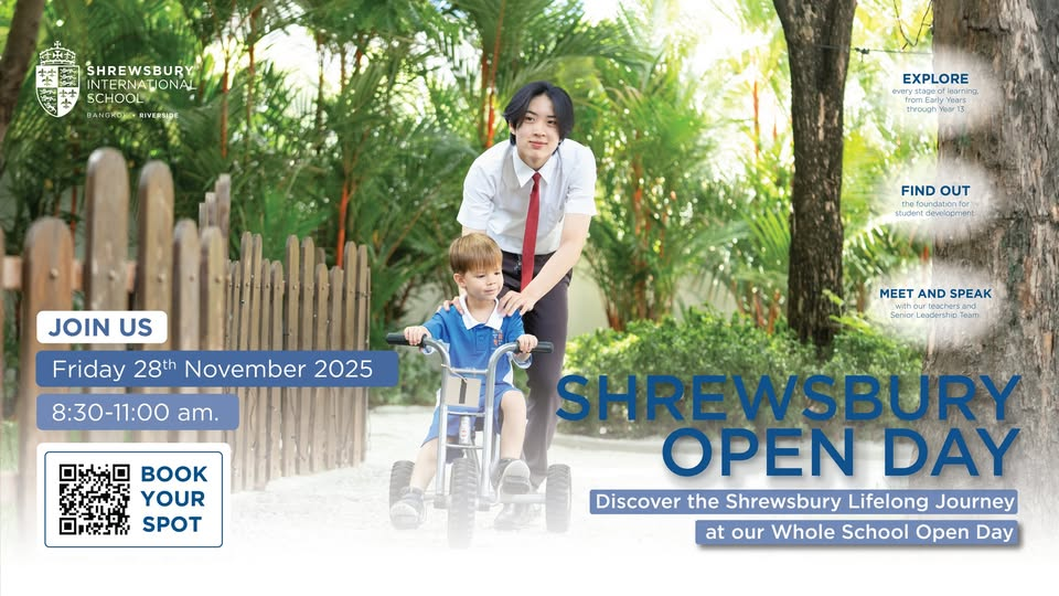 Shrewsbury Bangkok Riverside Open Day