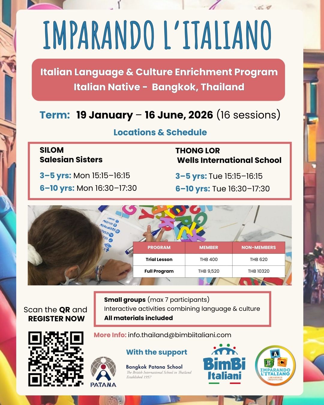 BimBi Italiani Italian Language & Culture Program
