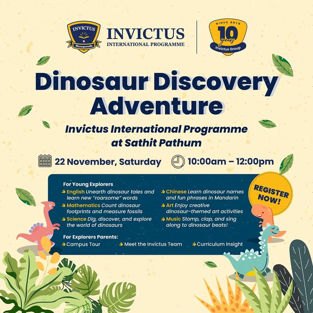 Invictus Dinosaur Discovery Adventure