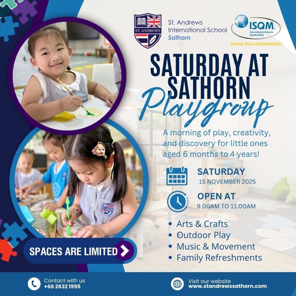 St. Andrews Sathorn Saturday at Sathorn Playgroup